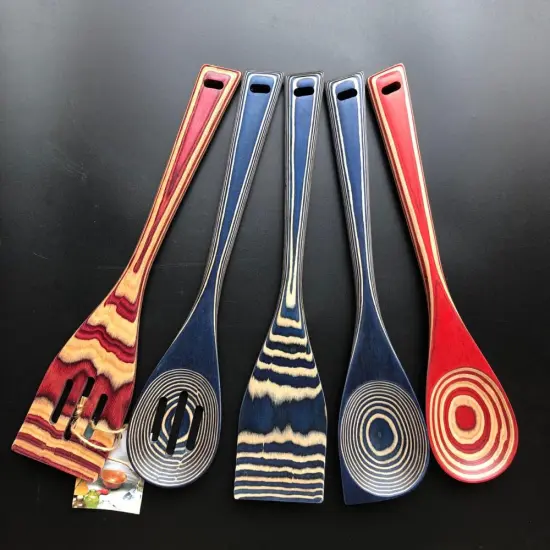 Pakka wood kitchen utensil set of 5 pcs