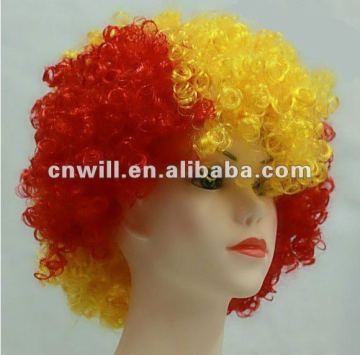 cheap football wig sports fan wigs flag wig