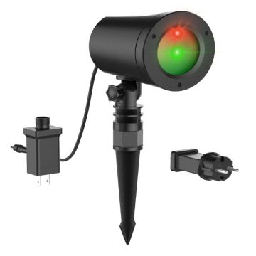 Moving Laser Christmas Lights: Animation Decor for Home and Garden