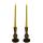 Rustic Vintage Wooden Taper Candle Holders