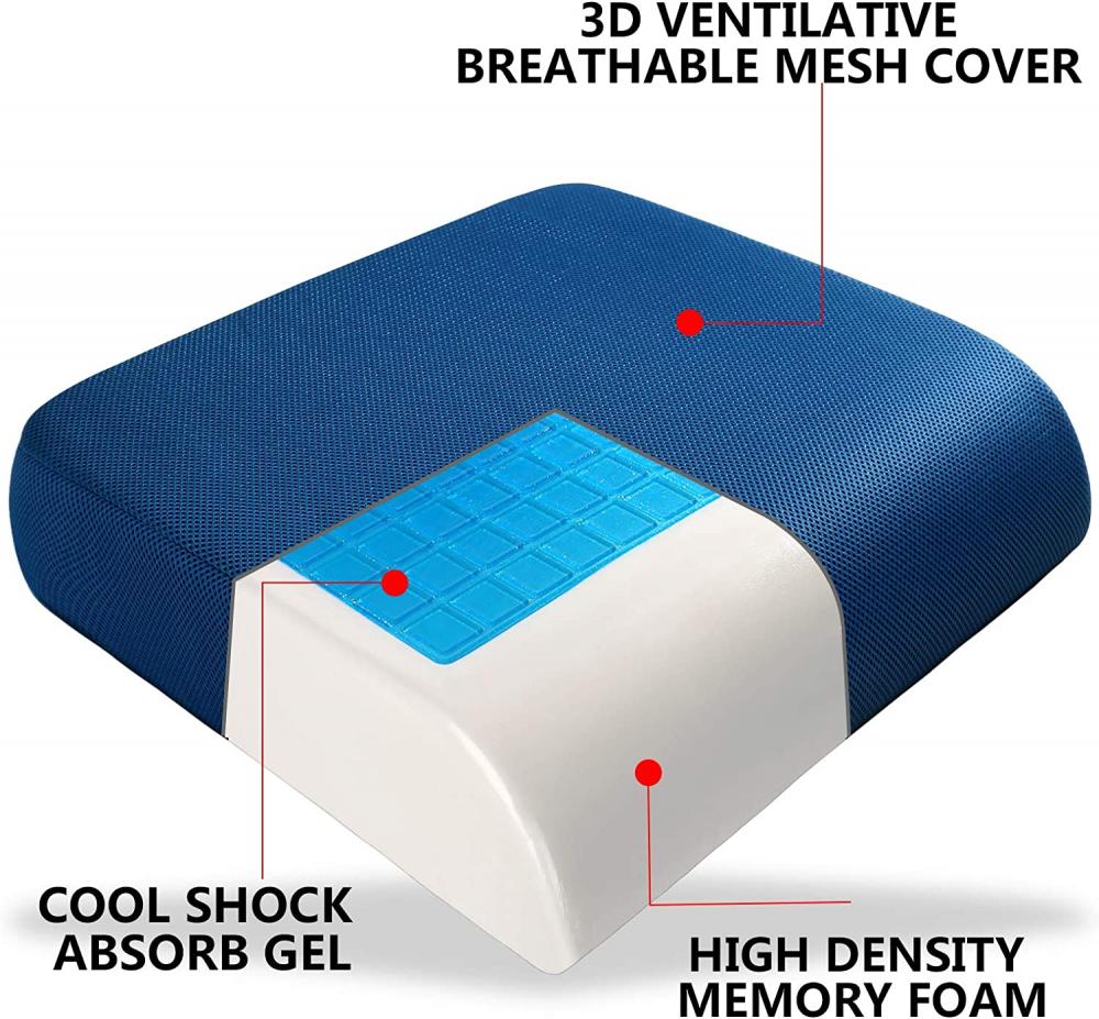 Breathable Extra Thick Large Seat Cushion