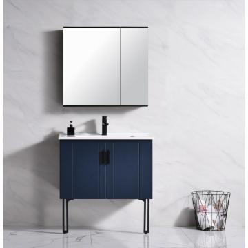 Chaozhou aluminum bathroom cabinet with mirror