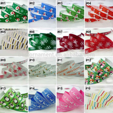Mixed Sizes Cartoon Designs Grosgrain Ribbon