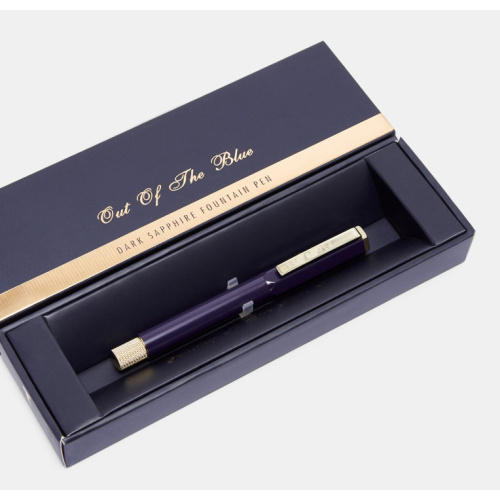 Luxury custom paper cardboard single pen gift box