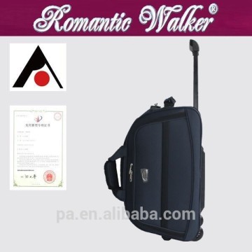 Good quality new fashion 2 wheels EVA duffle foldable trolley bags for sale