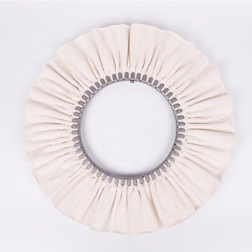 WHITE CLOTH BUFFING WHEEL FOR MIRROR POLISHING