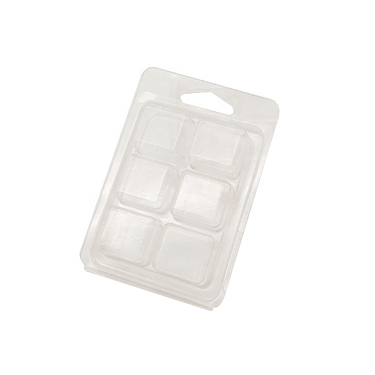 Wax Melts Mold Container Clear Plastic Candle Clamshell
