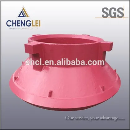 Telsmith 44FC 44S 57S Cone Crusher parts manufacturer concave mantle bowl liner