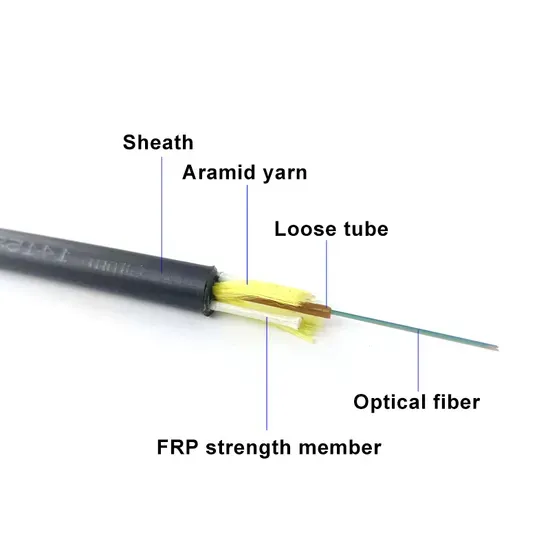 Outdoor Armored FTTH Fiber Cable
