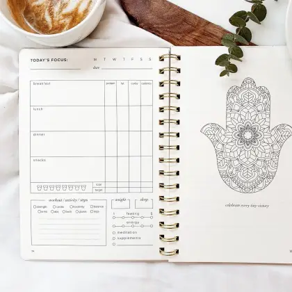 Pu Food And Fitness Workout Wellness Journal