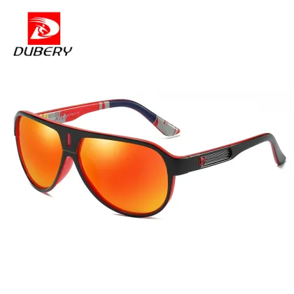 DUBERY D163 Polarized Sunglasses: Sporty Driving Mirror Glasses