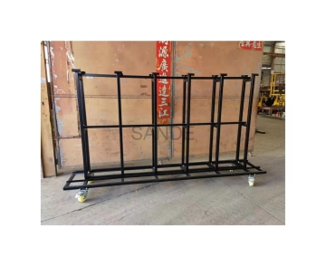 Vendita calda in acciaio personalizzabile Scaffio per lastre in granito con rotelle - Sande Factory