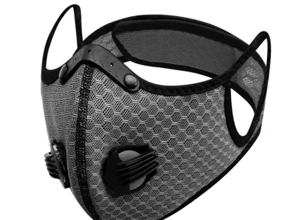 Colorful protective sports face mask