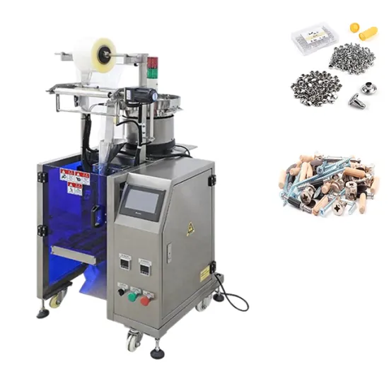 Automatic Counting and Packaging Machine for Nuts, Hardware Screws, and More