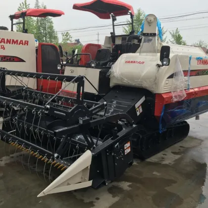 AW85G Mini Rice Harvester Combine Harvester