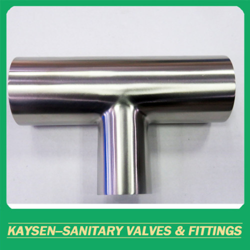 3a Sanitary Weld Reducing Tee Ss304,