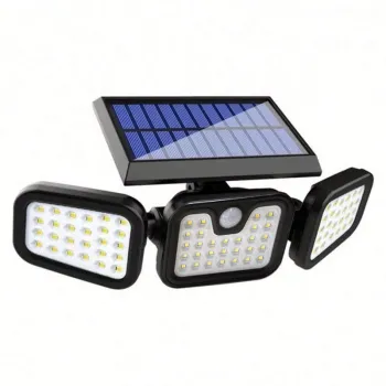 Led Solar Light with Motion Sensor - Waterproof Solar-Powered Garden Lamp