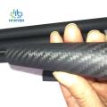 Custom 3k Normal Twill -Gewebe -Kohlefaserrohr