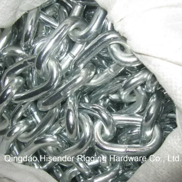 E. Galvanized Welded Link Chain DIN764