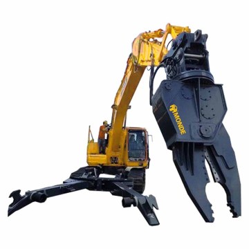 MONDE Excavator Car Dismantling Shear: 360 Rotation Hydraulic Cutting Shear