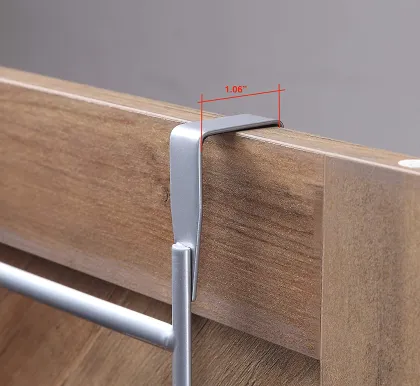 Hanging Cabinet Door Organizer - Wall Mountable Storage Solution