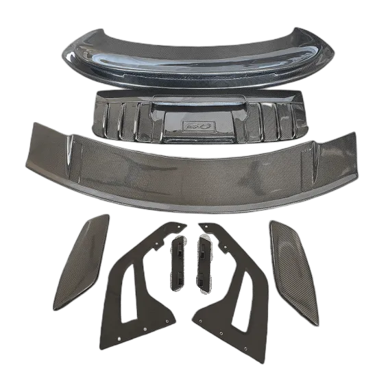 Carbon Fiber Rear Wing Spoiler for Porsche 911 Carrera GT3 992 Targa Tail Trunk - Racing Sport 2021