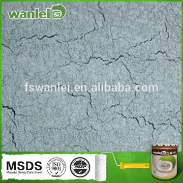 Natural stone texture crack effect spray paint