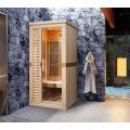 sala de vapor de sauna infrarroja en interiores