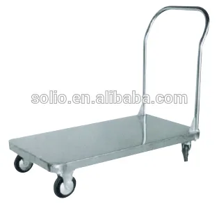 stainless steel cart with wheels/ shopping cart/ trolley cart/ meat cart