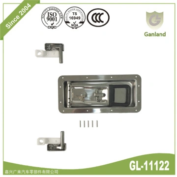 304 Stainless Steel Door Locks Roaster Door Handle Lock Embedded Type Refrigerator Door Lock Suppliers In China