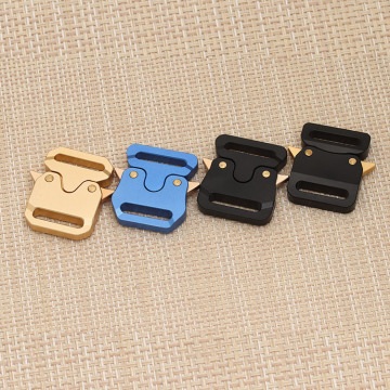 Tactical 1 Inch Aluminum Dog Buckle with Enhanced Weight Rating