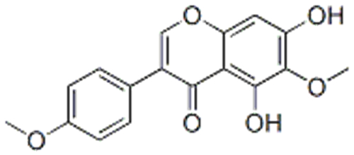 4H-1-Benzopyran-4-one,5,7-dihydroxy-6-methoxy-3-(4-methoxyphenyl)- CAS 2345-17-7