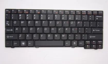 Us Layout Black Computer Keyboard Replacement For Lenovo 20027