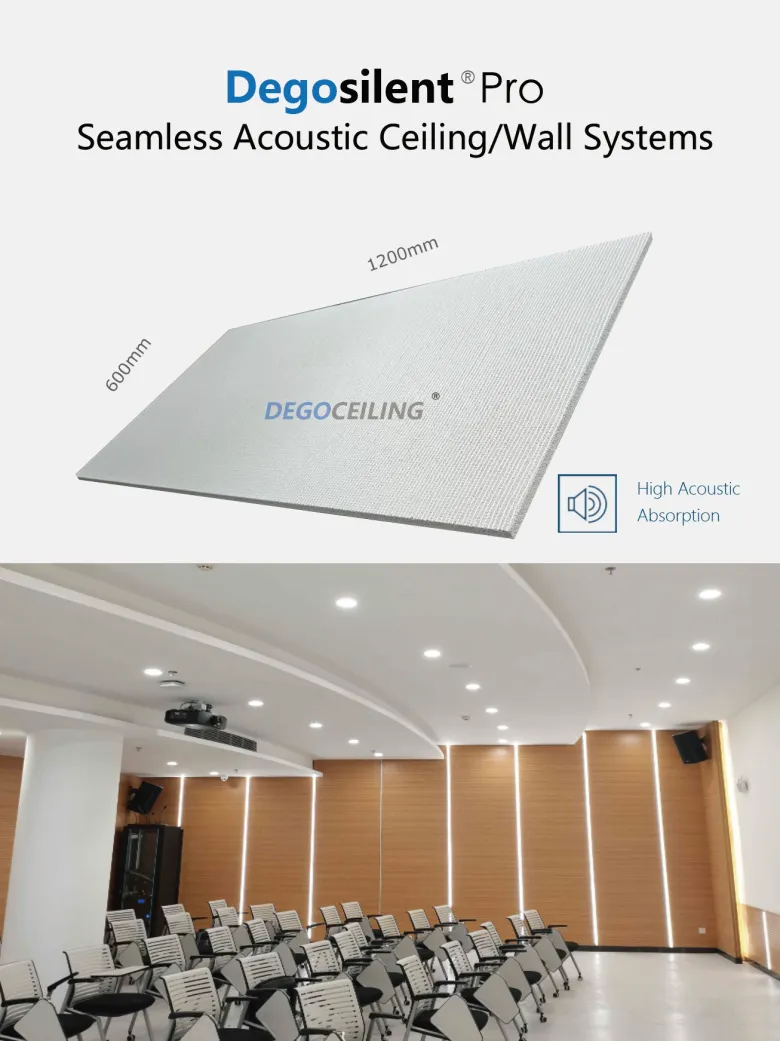 How about a smoother sound experience? Acoustic plaster is the answer!