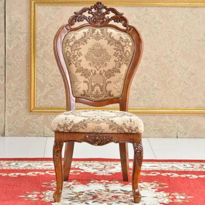 Antique Dining Table Solid Wood royal design dining table set