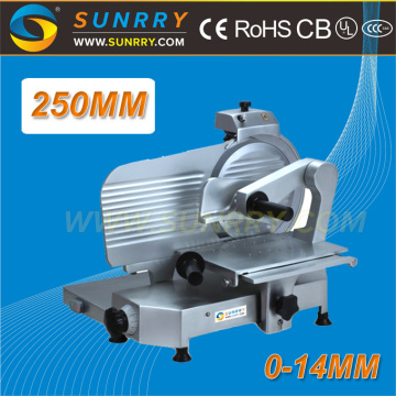 Fresh Meat Slicer/Best Fresh Meat Slicer/Electric Fresh bade diameter 250mm with Italy belt and blade(SY-MS250VA SUNRRY)