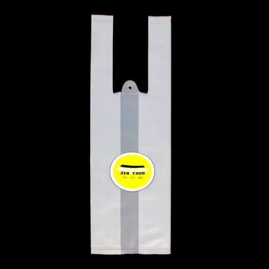 Printing Custom Plastic T Shirt Bag