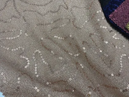 Wholesale Reversible Spangle Sequin Fabric