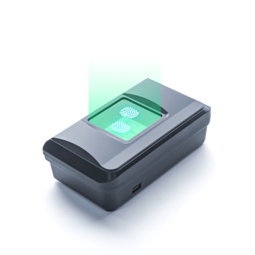 Escáner de huellas digitales biométrico óptico de dos dedos