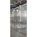 custom size large diameter cylinder tube curved tunnel