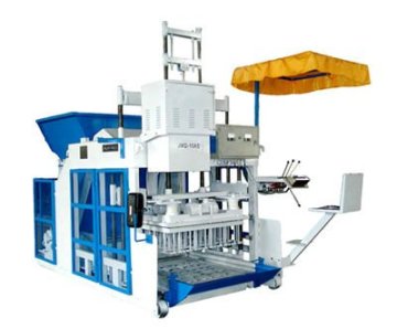QMJ-10A hollow block making machine concrete brick machine hongfa block machine