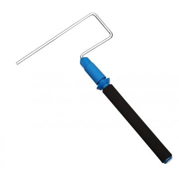 Plastic Blue Handle Cage Style Roller Frame