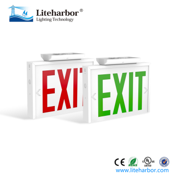 Single Or Double Face Exit LED 120V Emengency Light