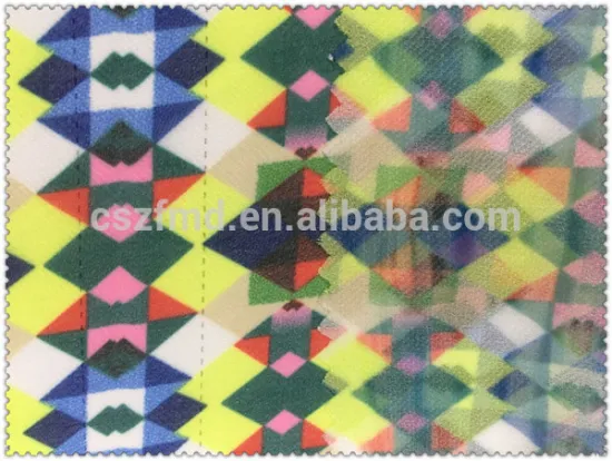 100% Polyester Chiffion Fabric for Dress