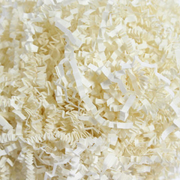 HOTSALE cream shredded paper for packaging