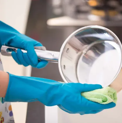 Pure Latex Kitchen Household Rubber Gloves Household Gloves