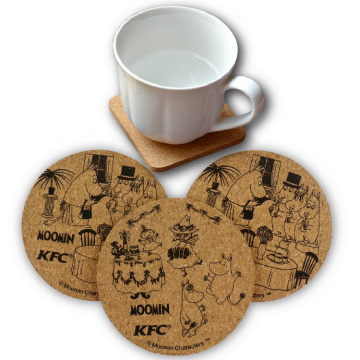 Cork Coasters and Custom Table Placemats - GOODA Factory