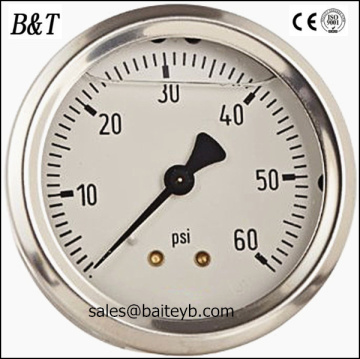 High quality hydralic pressure gauge, manometer oil pressure gauge