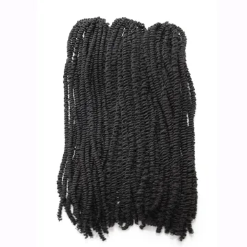 20Strand Passion Twist Bomb Spring Twist Crochet Hair Pre looped Synthetic Braiding Hair Extensions For Women Ombre Braids