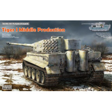 RYE FIELD RFM RM-5010 1/35 Scale Tiger I Middle Production FULL INTERIOR Plastic Model Building Kit